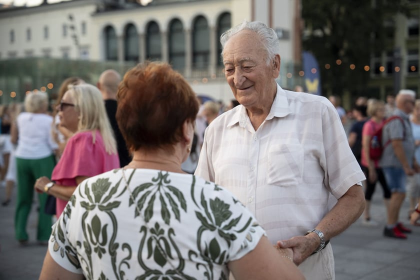 Potańcówka Wrocławska na placu Wolności, 07.09.2024