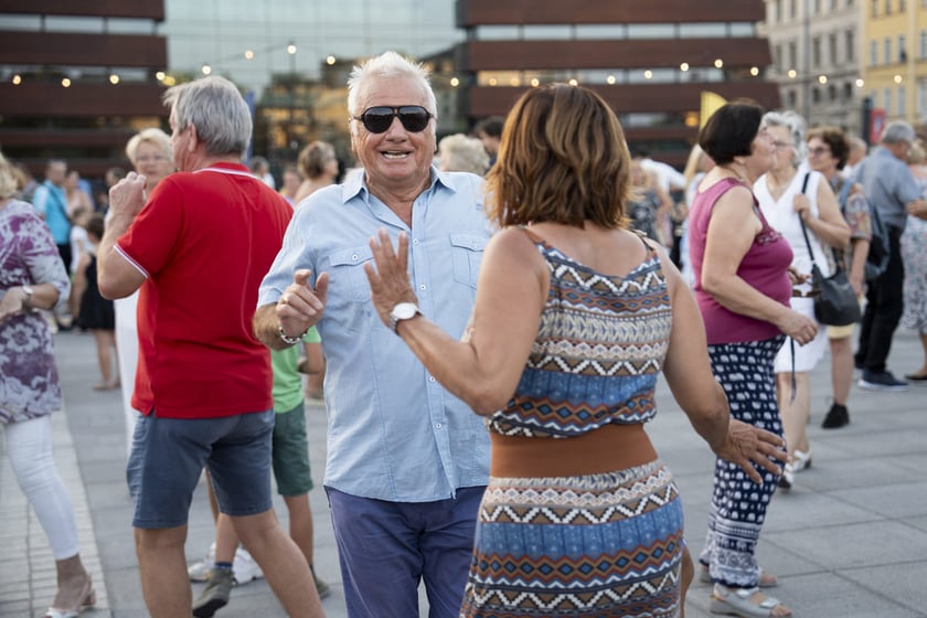 Potańcówka Wrocławska na placu Wolności, 07.09.2024