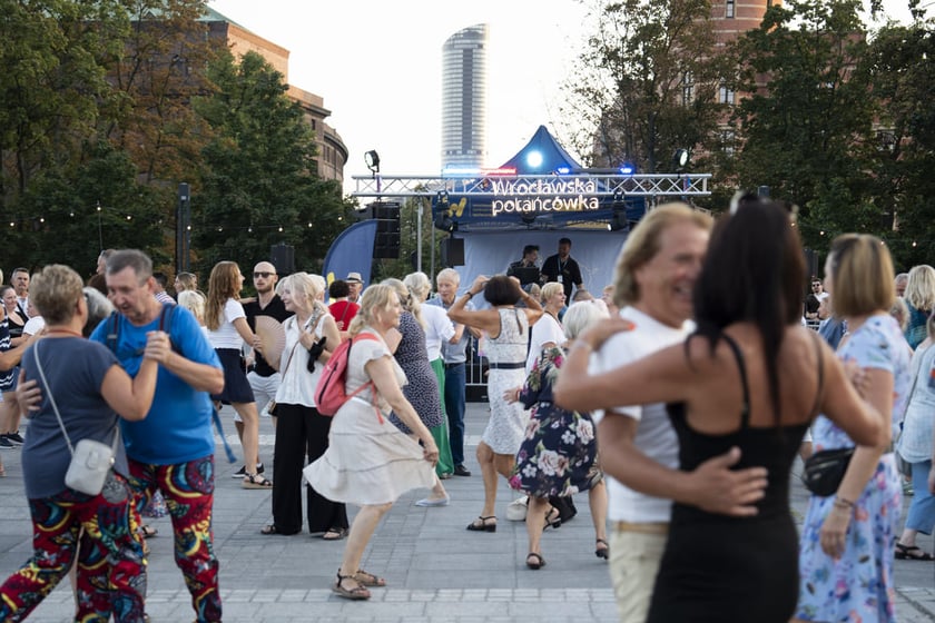 Potańcówka Wrocławska na placu Wolności, 07.09.2024
