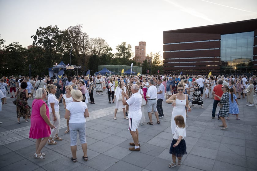 Potańcówka Wrocławska na placu Wolności, 07.09.2024