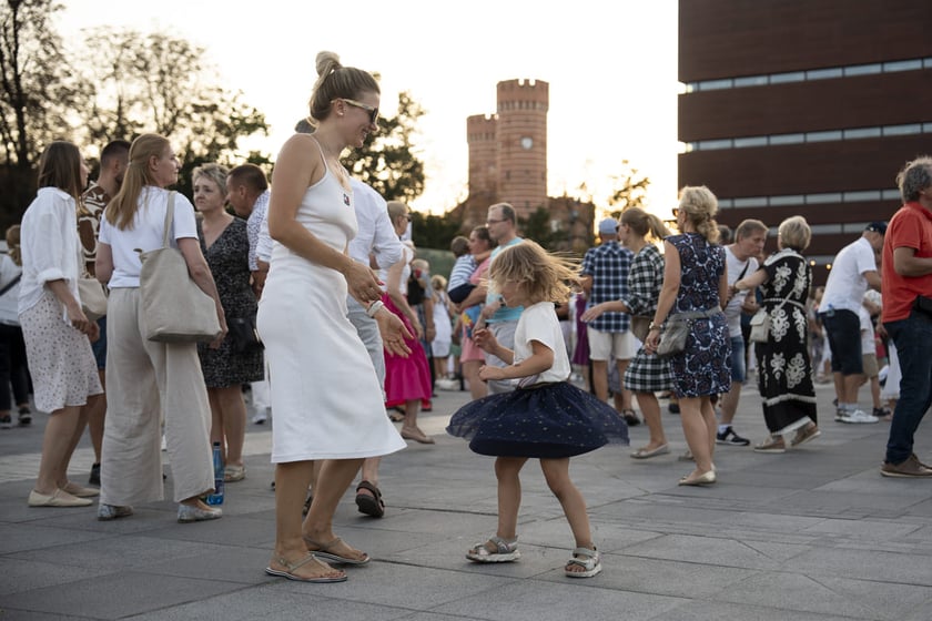 Potańcówka Wrocławska na placu Wolności, 07.09.2024