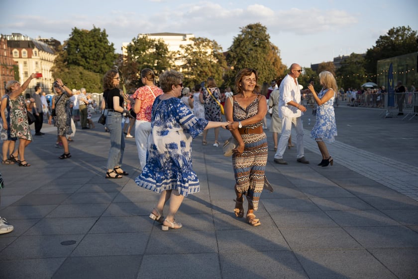 Potańcówka Wrocławska na placu Wolności, 07.09.2024