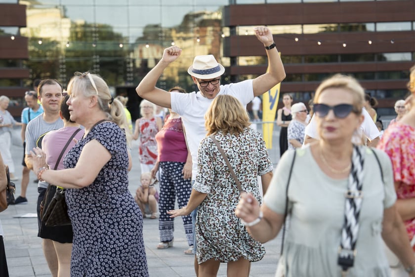 Potańcówka Wrocławska na placu Wolności, 07.09.2024