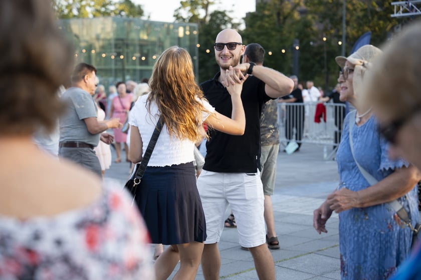 Potańcówka Wrocławska na placu Wolności, 07.09.2024