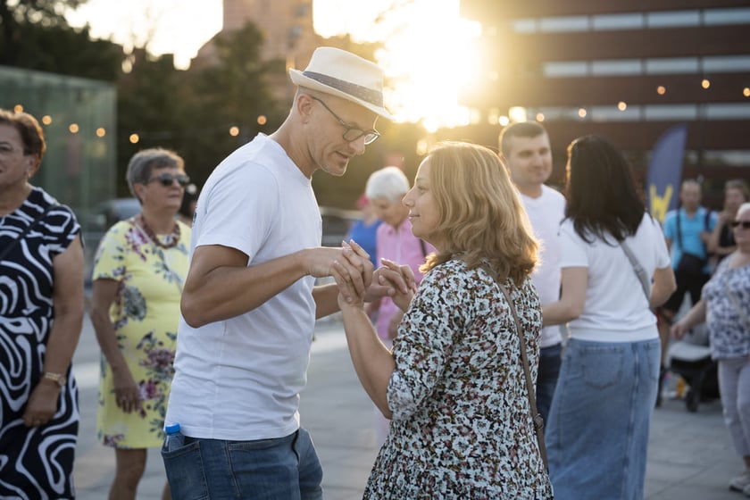 Potańcówka Wrocławska na placu Wolności, 07.09.2024