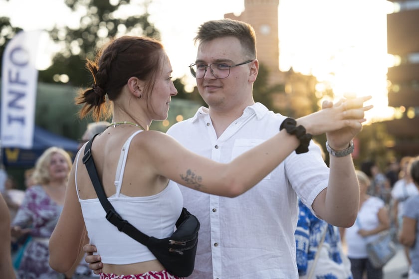 Potańcówka Wrocławska na placu Wolności, 07.09.2024