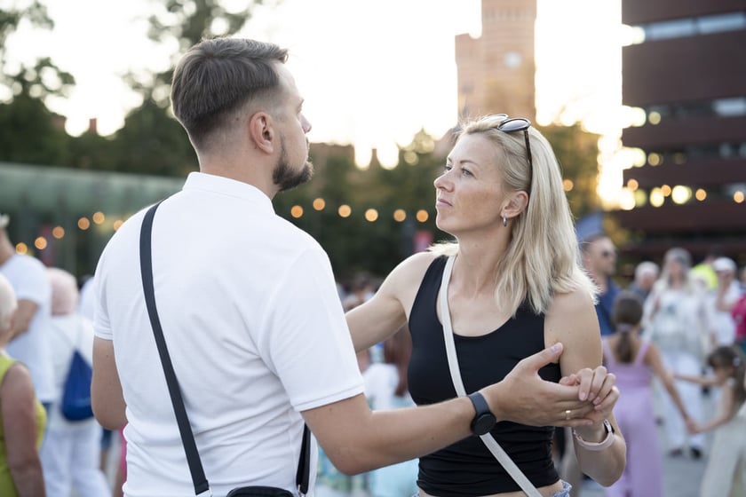 Potańcówka Wrocławska na placu Wolności, 07.09.2024