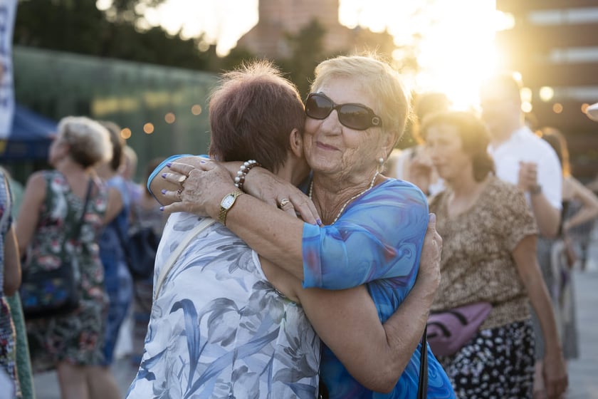 Potańcówka Wrocławska na placu Wolności, 07.09.2024