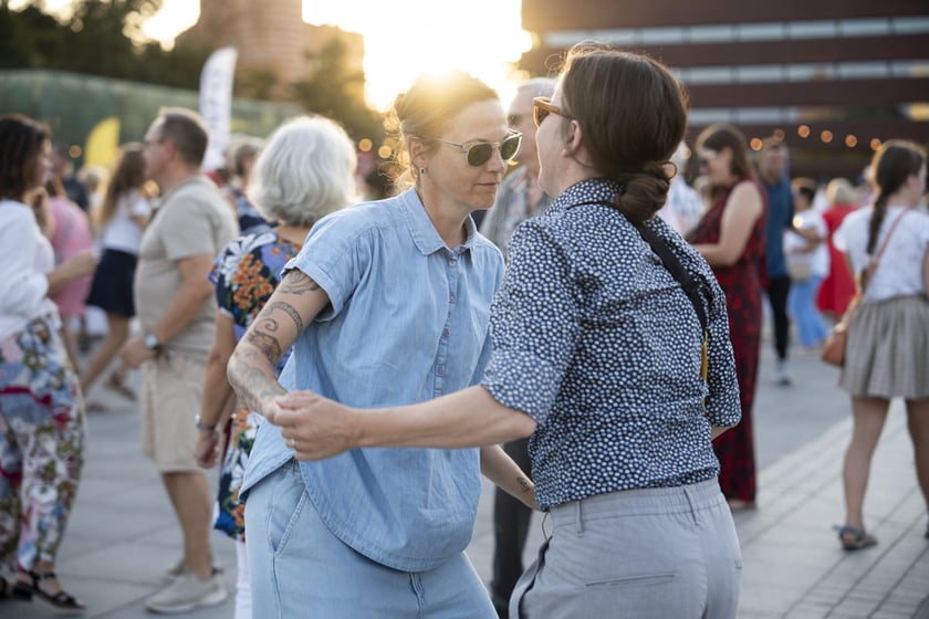 Potańcówka Wrocławska na placu Wolności, 07.09.2024