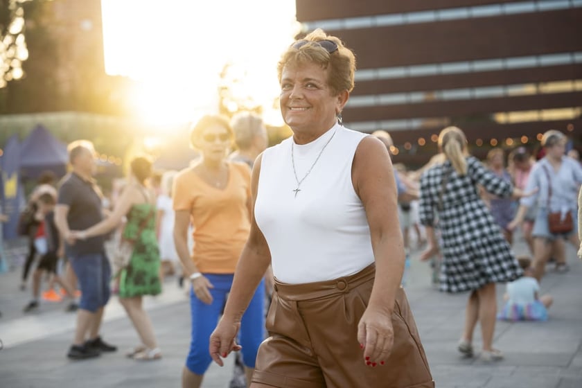 Potańcówka Wrocławska na placu Wolności, 07.09.2024