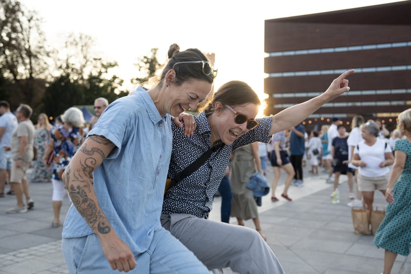 Potańcówka Wrocławska na placu Wolności, 07.09.2024