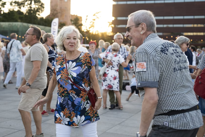 Potańcówka Wrocławska na placu Wolności, 07.09.2024