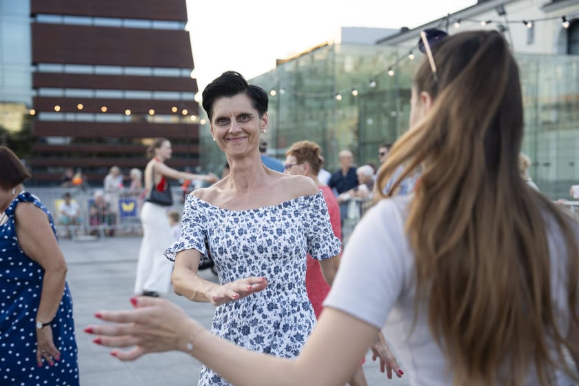 Potańcówka Wrocławska na placu Wolności, 07.09.2024