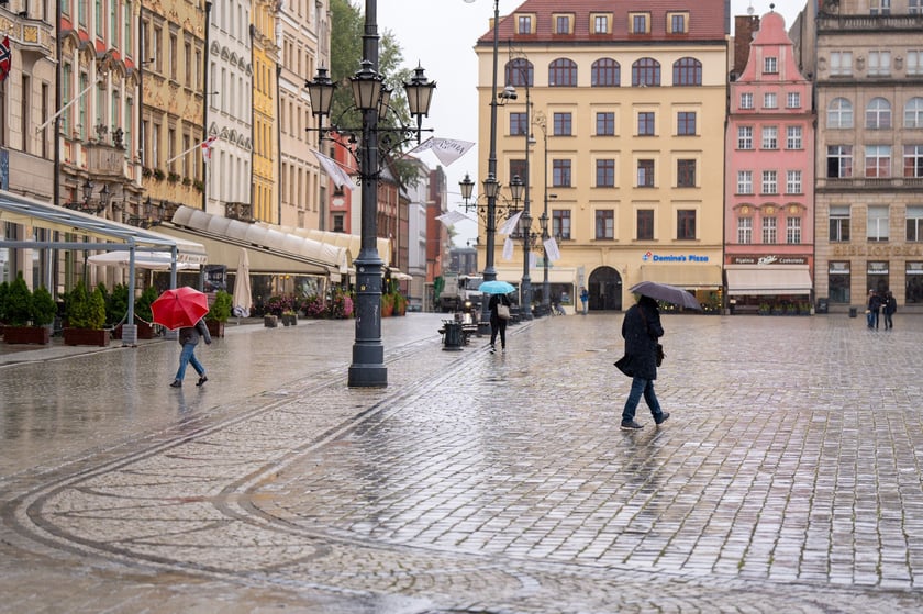 Deszcz we Wrocławiu