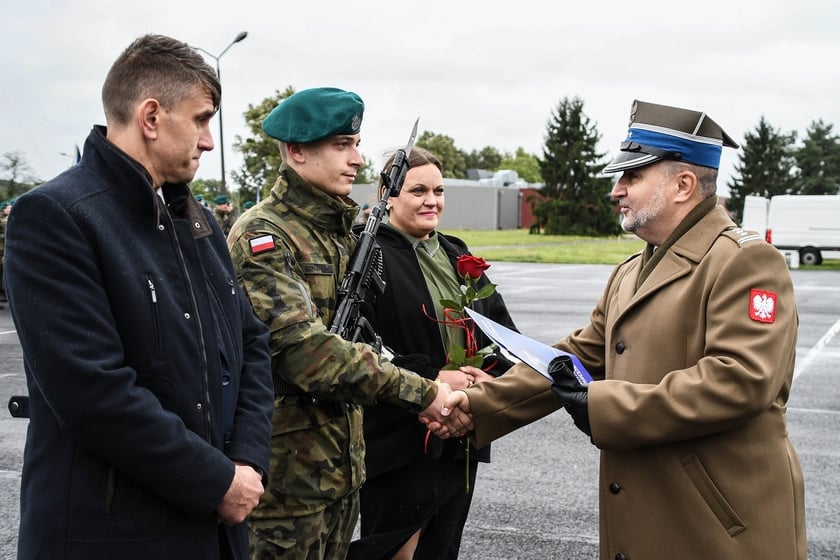Przysięga 10 Wrocławskiej Brygady Łączności