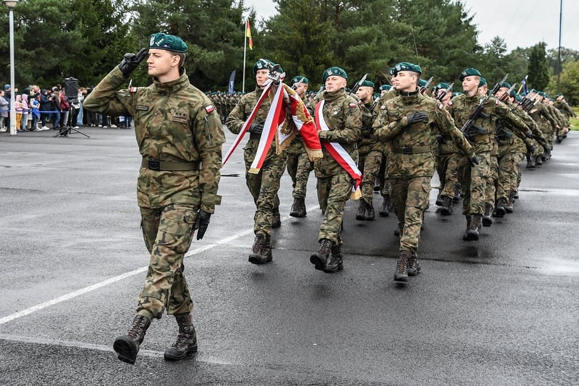 Przysięga 10 Wrocławskiej Brygady Łączności