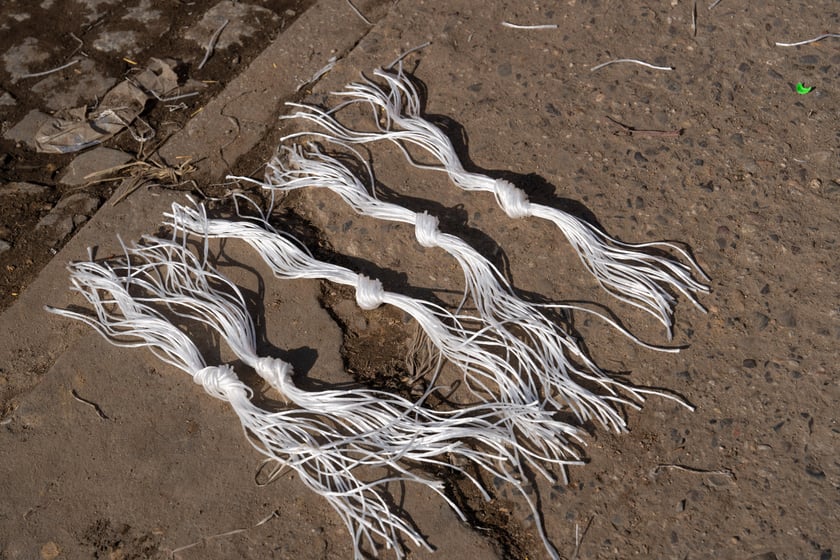 Teren ZDiUM - miejsce, w którym można dostać worki z piaskiem