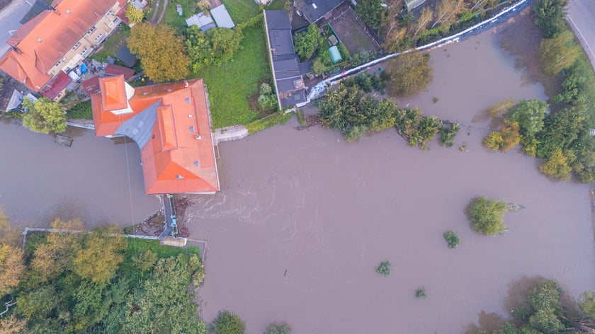 Marszowice z góry, poranek 18 września 2024