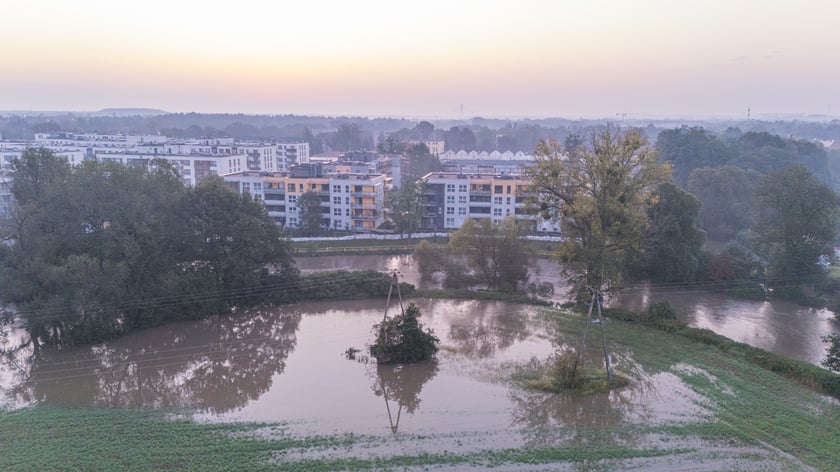 Marszowice z góry, poranek 18 września 2024