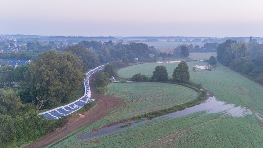 Marszowice z góry, poranek 18 września 2024