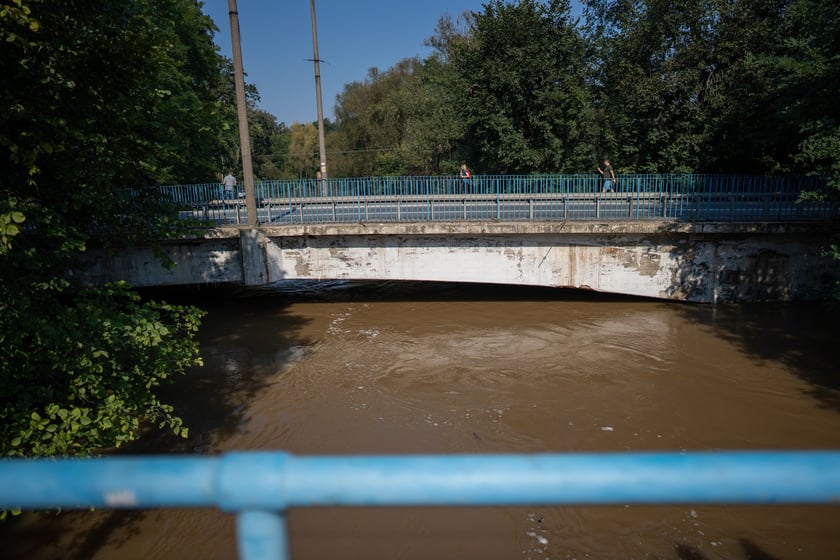 Stawianie umocnień na Stabłowicach (Leśnica), 18 września 2024 roku