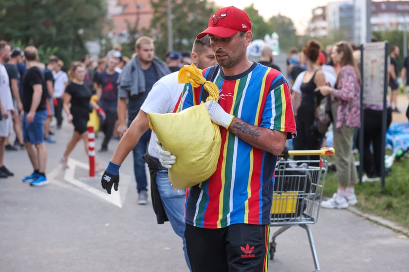 Budowa umocnień przy Żabiej Ścieżce na Przedmieściu Oławskim