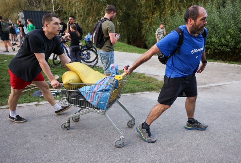Budowa umocnień przy Żabiej Ścieżce na Przedmieściu Oławskim