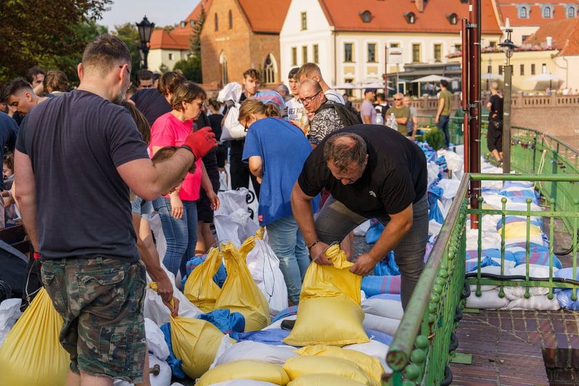 Mieszkańcy jednoczą się przy budowie wałów w okolicach Ostrowa Tumskiego