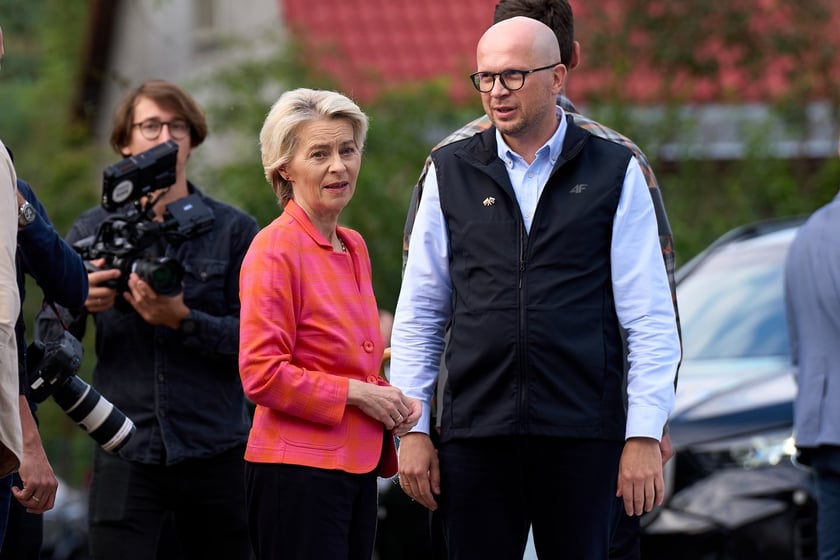 Ursula von der Leyen w Marszowicach