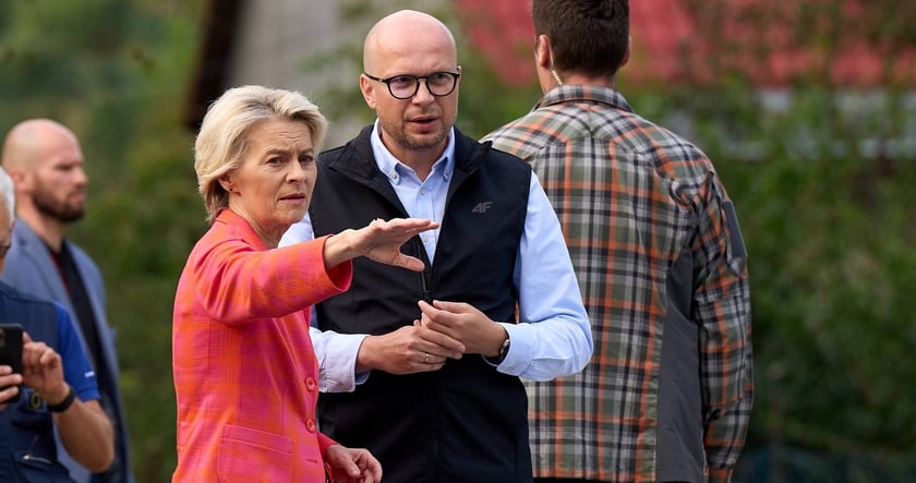 Ursula von der Leyen w Marszowicach