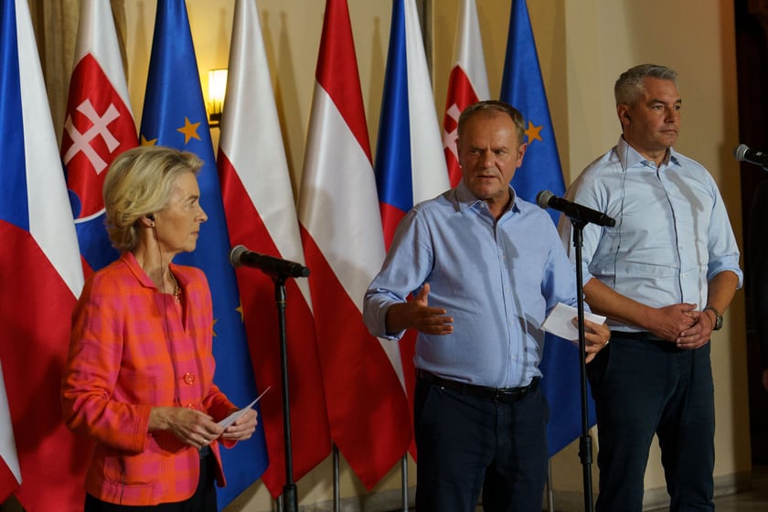Szczyt powodziowy we Wrocławiu, 19.09.2024 r.