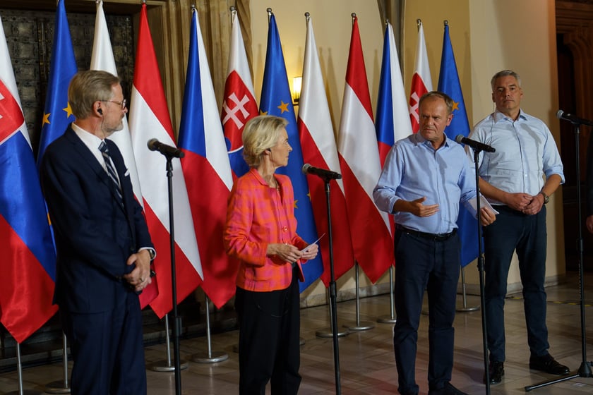 Szczyt powodziowy we Wrocławiu, 19.09.2024 r.
