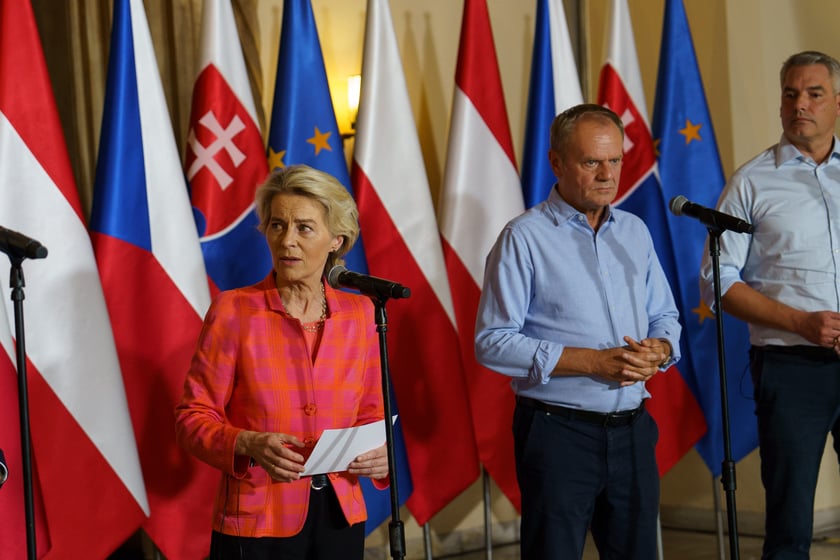 Szczyt powodziowy we Wrocławiu, 19.09.2024 r.