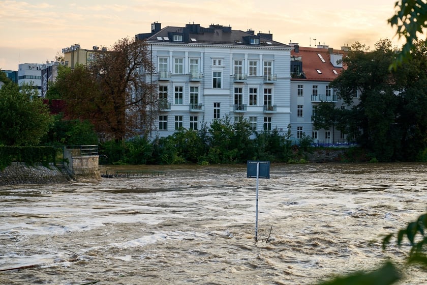 Odra we Wrocławiu,  19 września