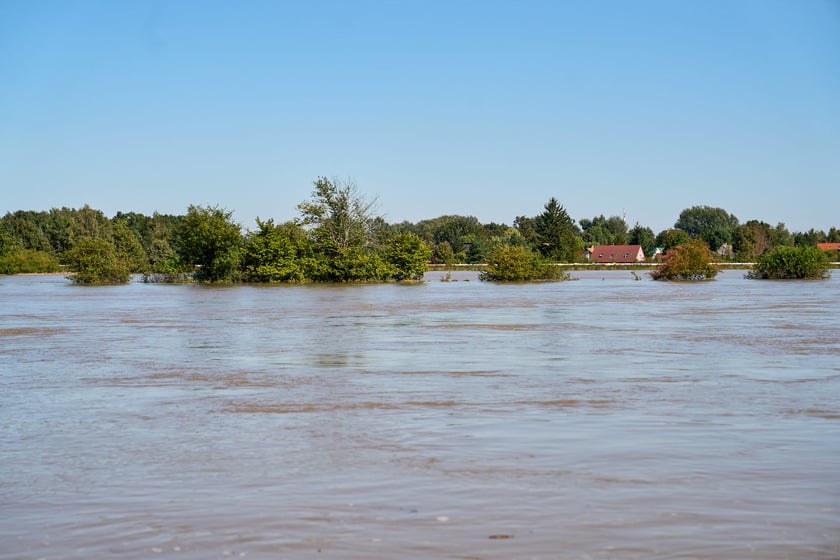 Patrol policyjny na Odrze we Wrocławiu