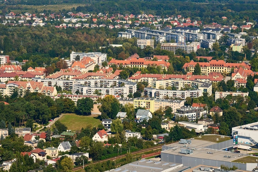 Wrocław z lotu ptaka. Zdjęcia lotnicze z powodzi [21 września]