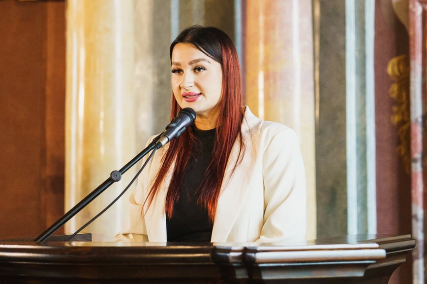 Inauguracja roku akademickiego Międzynarodowej Wyższej Szkoły Logistyki i Transportu w Auli Leopoldina