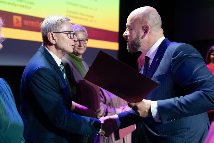 Wrocławski Dzień Edukacji Narodowej 2024. Wyróżnienia dla nauczycieli