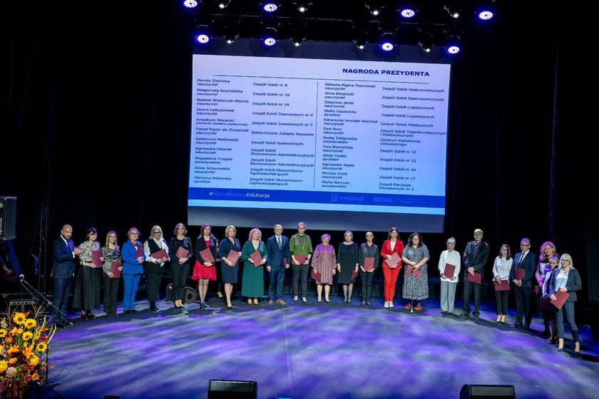 Wrocławski Dzień Edukacji Narodowej 2024. Wyróżnienia dla nauczycieli