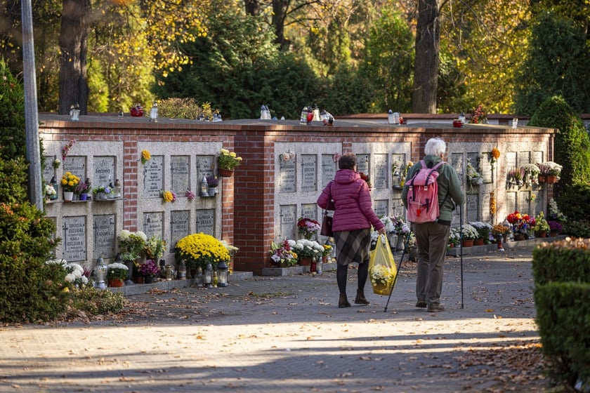 Tłumy na wrocławskich nekropoliach. Zobaczcie zdjęcia, 1 listopada 2024