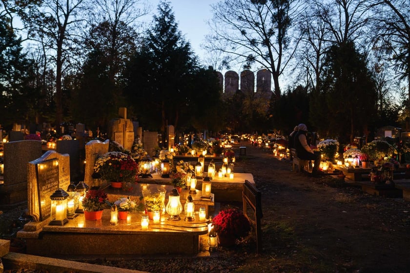Nekropolie we Wrocławiu, 1 listopada 2024