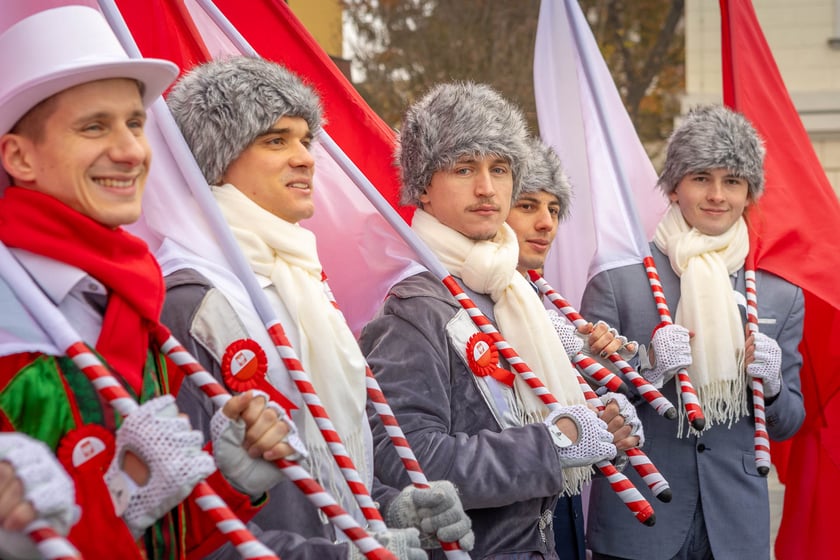 Radosna Parada Niepodległości. Wrocław, 11.11.2024