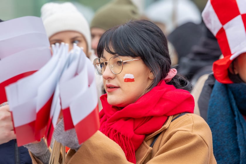 Radosna Parada Niepodległości. Wrocław, 11.11.2024