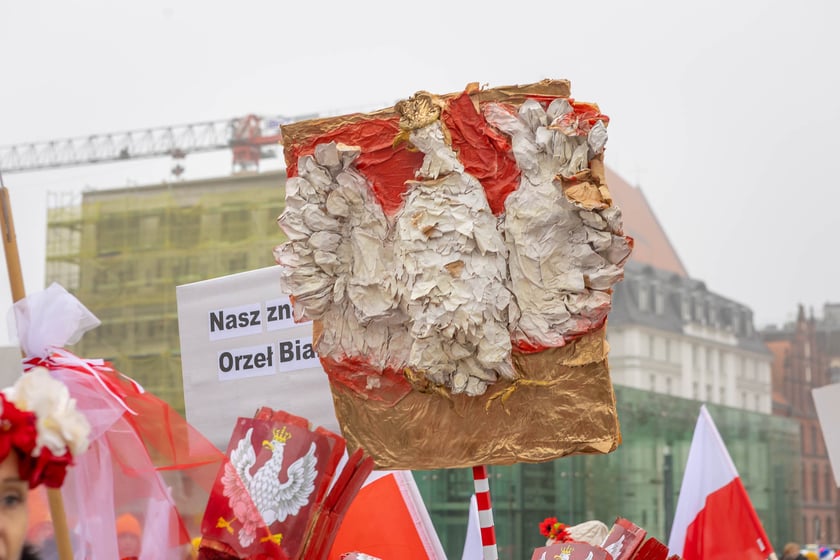 Radosna Parada Niepodległości. Wrocław, 11.11.2024