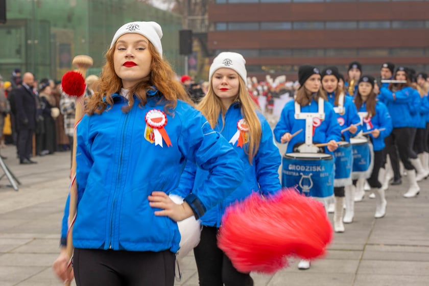Radosna Parada Niepodległości. Wrocław, 11.11.2024