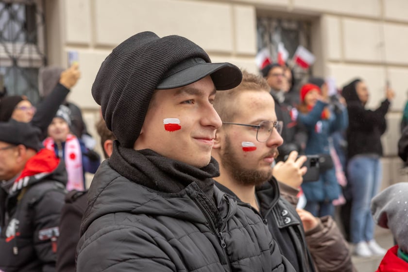 Radosna Parada Niepodległości. Wrocław, 11.11.2024