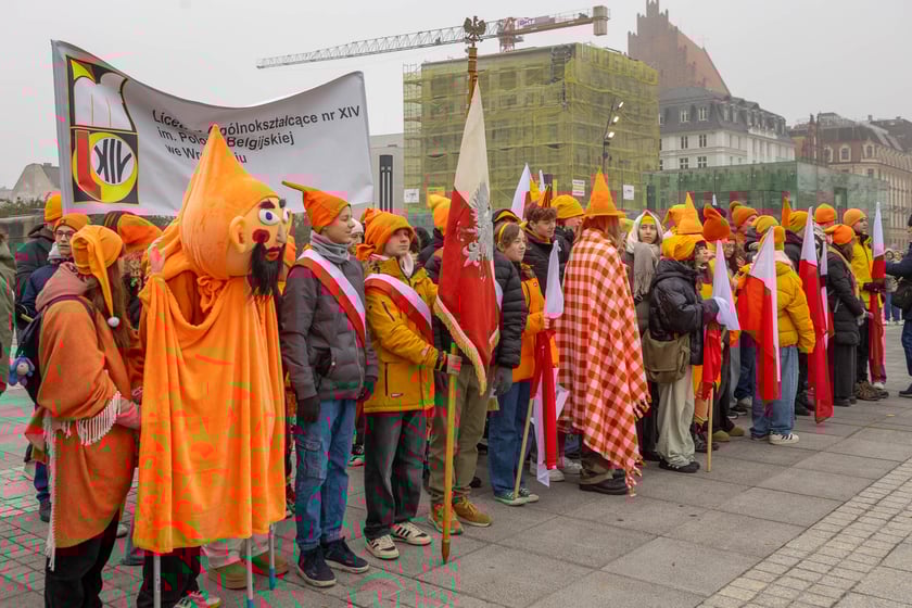 Radosna Parada Niepodległości. Wrocław, 11.11.2024