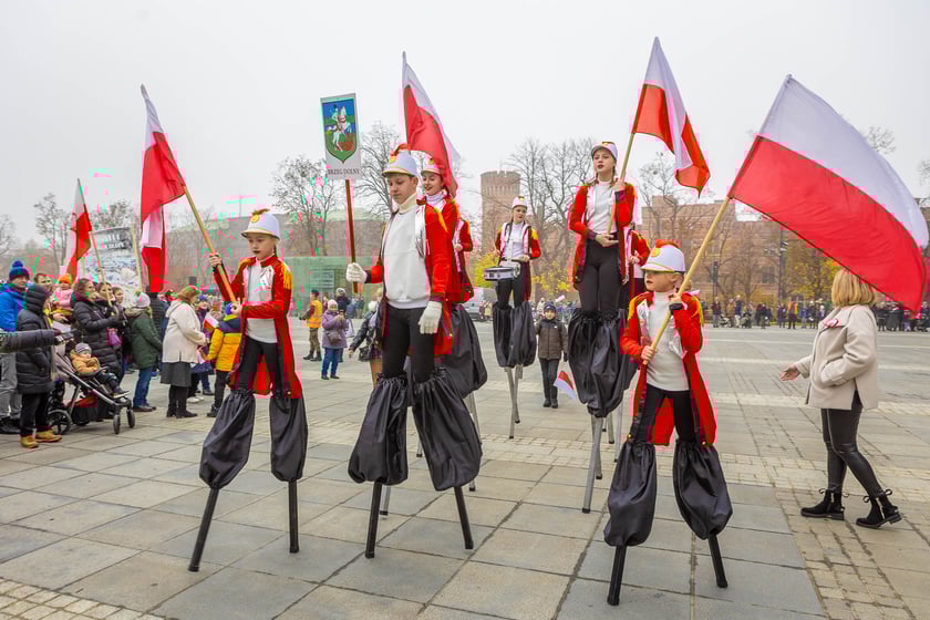 Radosna Parada Niepodległości. Wrocław, 11.11.2024