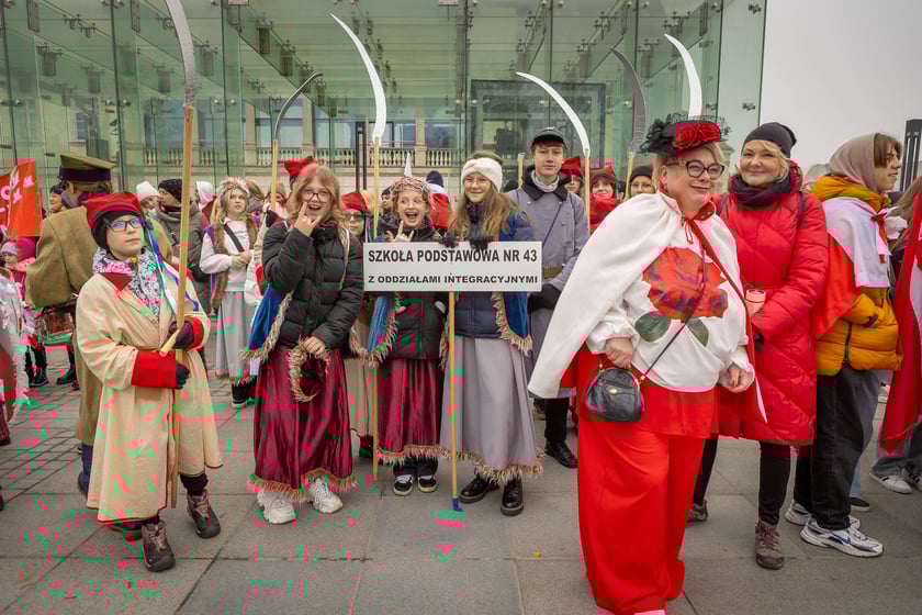 Radosna Parada Niepodległości. Wrocław, 11.11.2024