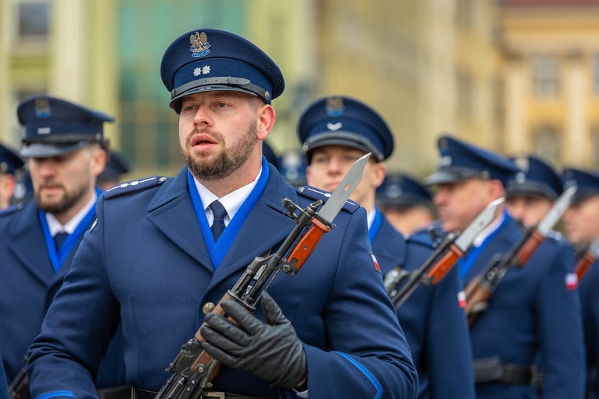 Uroczystości z okazji Narodowego Święta Niepodległości na placu Wolności we Wrocławiu - 11.11.2024